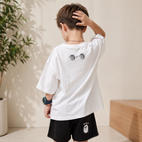 TinyTrend – Avslappnat & stilfullt – Barn-T-shirt med färgglatt tryck