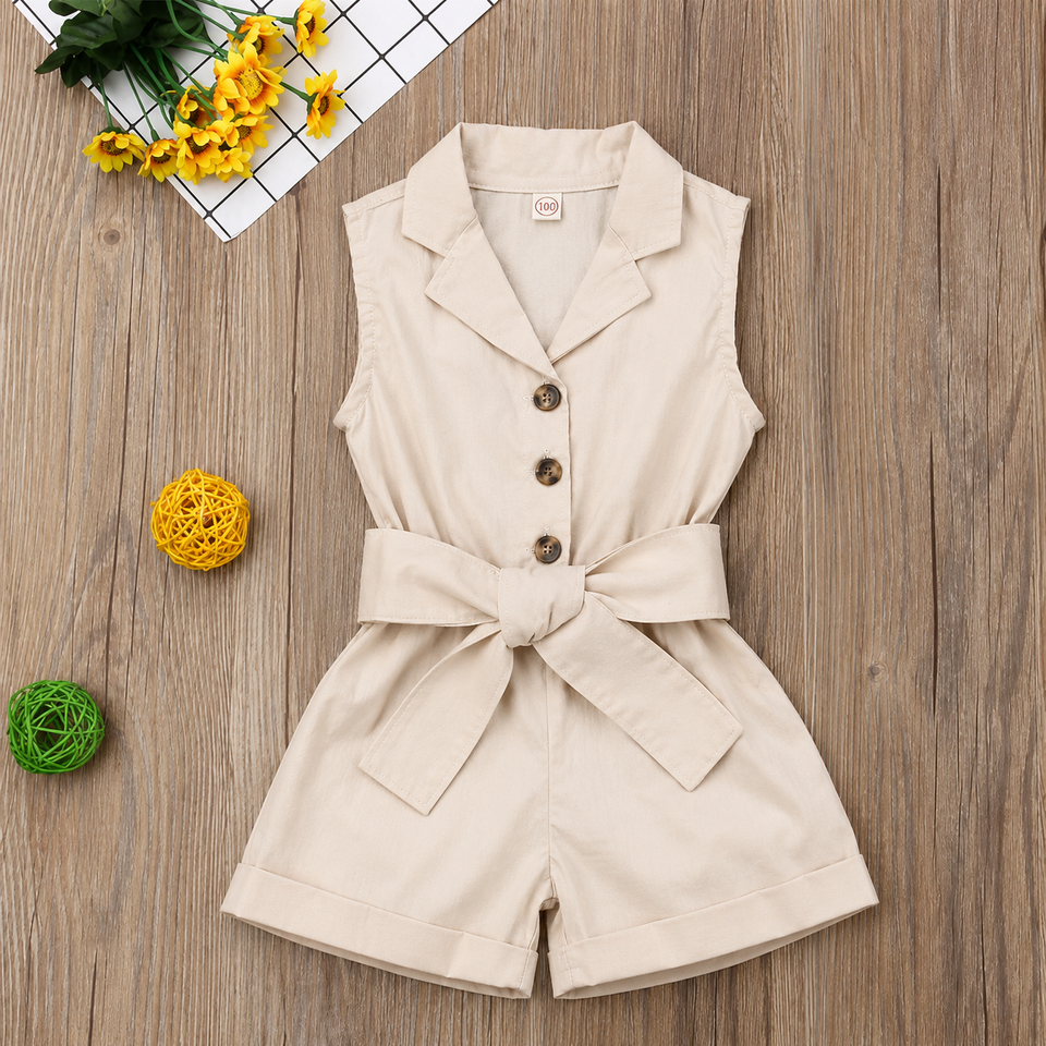 LittleLady – Elegant & Trends – Jumpsuit med knytband i midjan