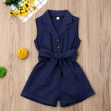 LittleLady – Elegant & Trends – Jumpsuit med knytband i midjan