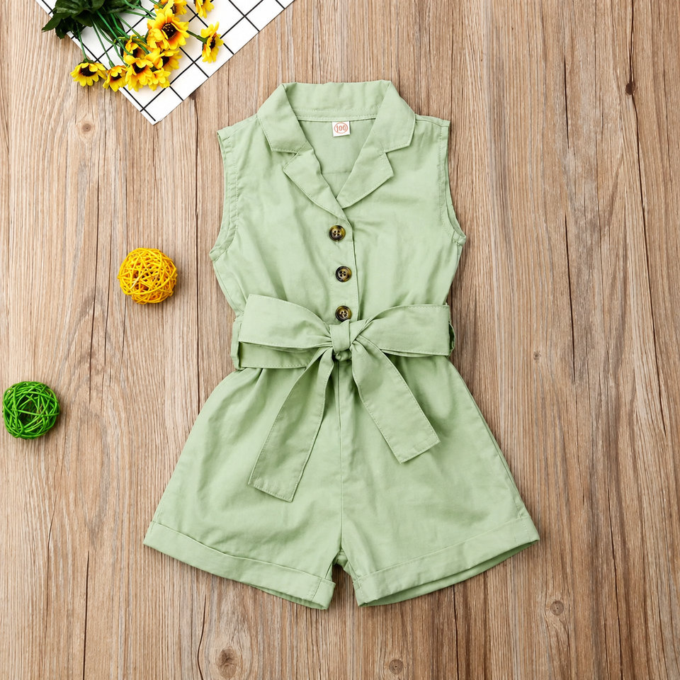 LittleLady – Elegant & Trends – Jumpsuit med knytband i midjan