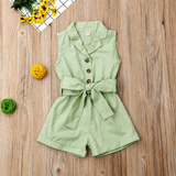 LittleLady – Elegant & Trends – Jumpsuit med knytband i midjan