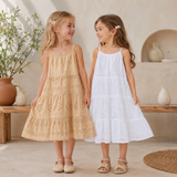 BohoBelle – Elegant och bekvämt – Klänning med broderade detaljer