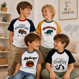 StreetBoy – Coolt & bekvämt – Barn-T-shirt med raglanärmar och tryck