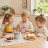 MealMate – Praktisk & isolerad – Lunchskål i rostfritt stål med sked