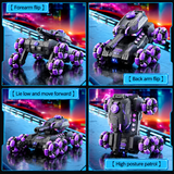 CrazyWheels – Tuff & spännande – RC-tankbil med gelbollskastare