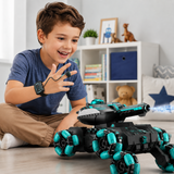 CrazyWheels – Tuff & spännande – RC-tankbil med gelbollskastare