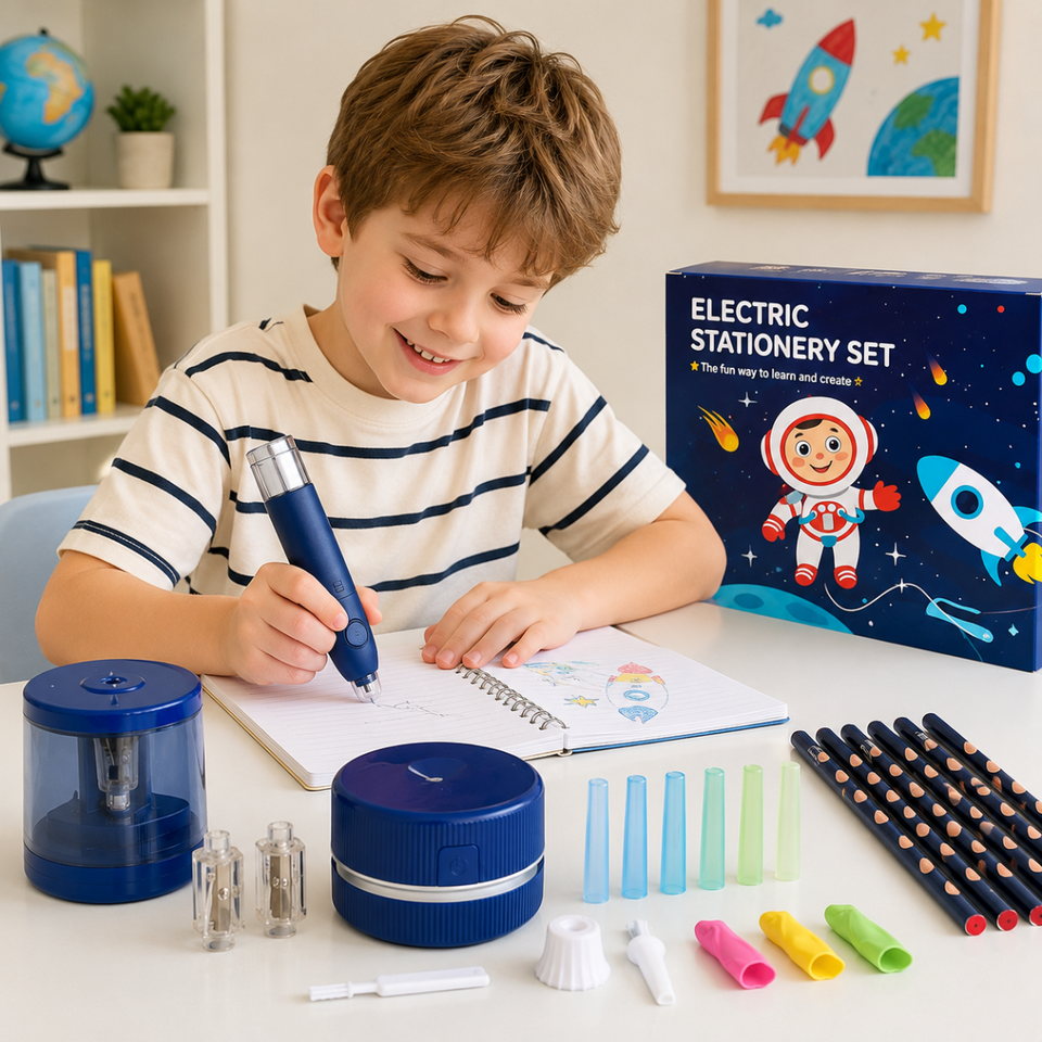 FunArt – Kreativt & pedagogiskt – Skrivset med elektrisk penna