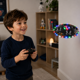 AeroQuest – LED & RC – Svävande UFO-drönare