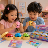 FunSquish – Färgglatt & glitterkul – Glitter-squishy-klumpar