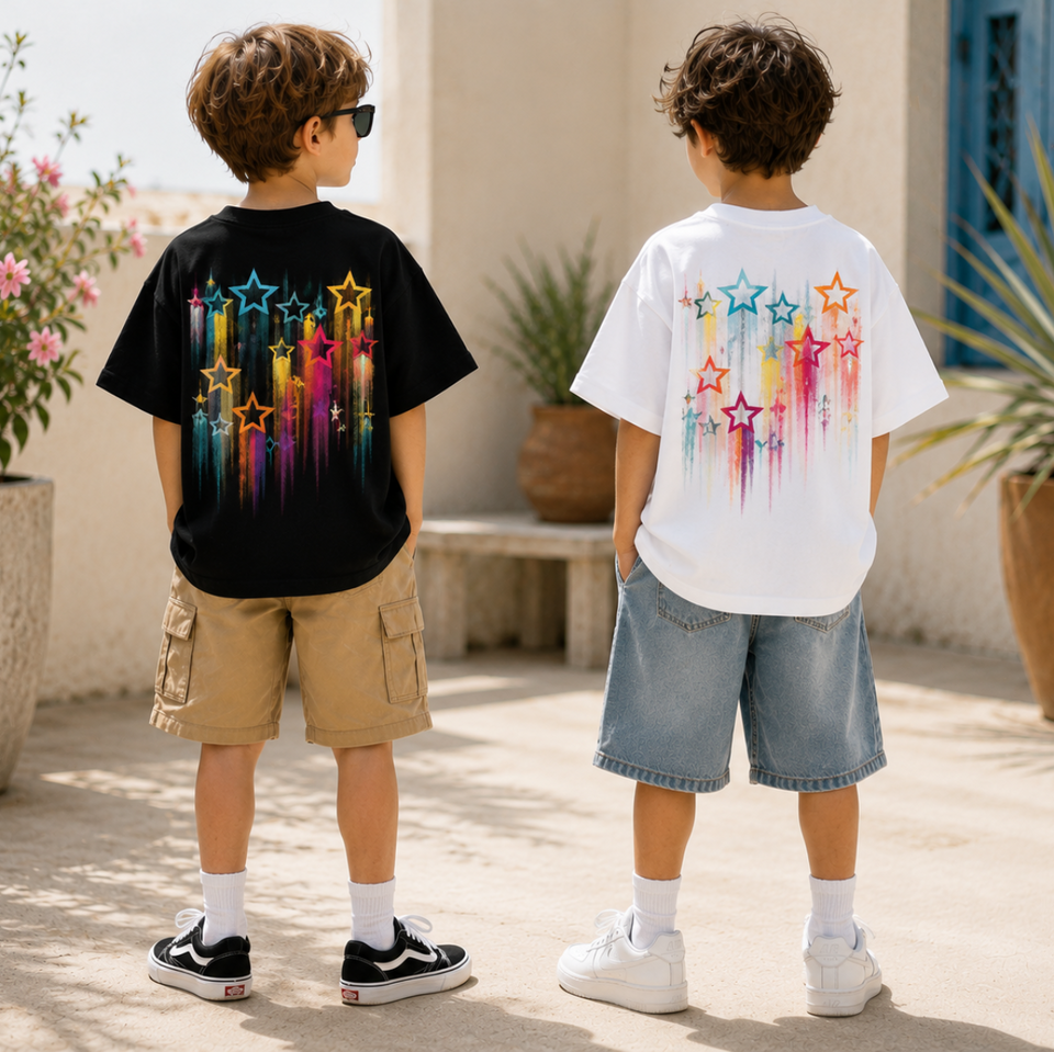 StarGlow – Lätt och lekfullt – T-shirt med stjärna