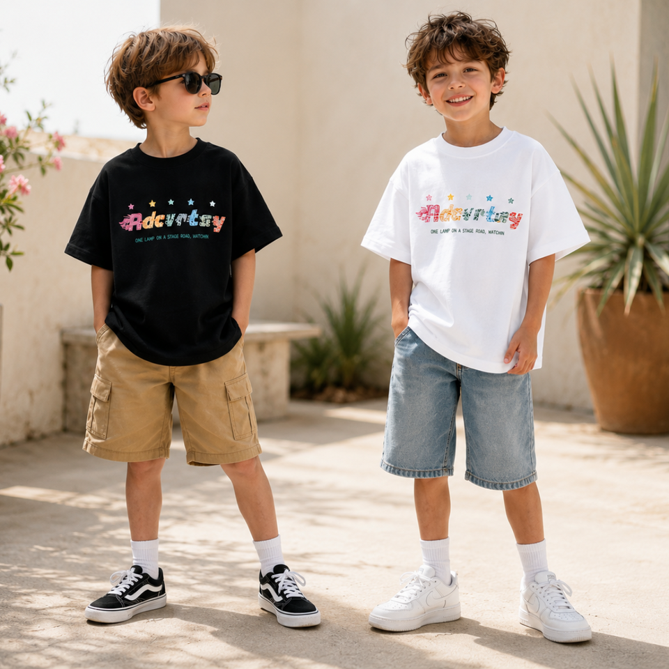 StarGlow – Lätt och lekfullt – T-shirt med stjärna