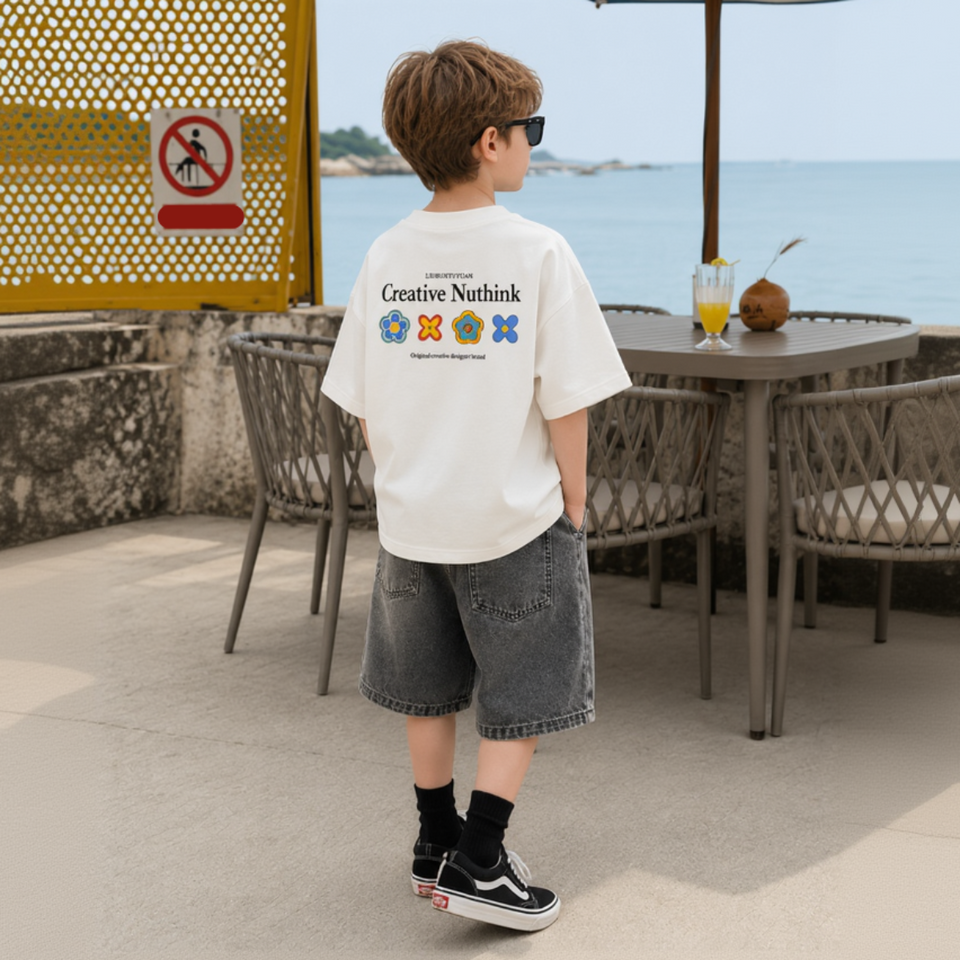 MiniStyle – Kvalitet & stil – ”Creative Nuthink”-T-shirt