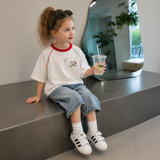 LittleVibe – Lek och kreativitet – T-shirt i stor storlek med färgglad illustration