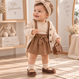 TinyStyle – Sött & elegant – Babyskor för flickor med leopardmönster