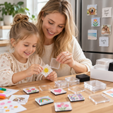 FridgeArt – Kreativt & personligt – DIY-set med akrylmagneter till kylskåpet