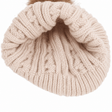 CozyPom – Varm & Mjuk - Vinterset med Mössa, Halsduk och Handskar