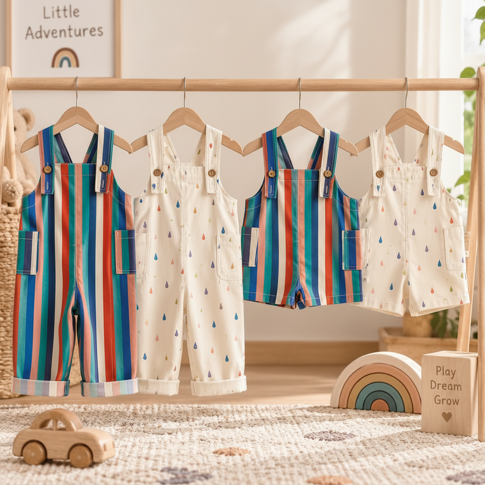 TinyStyle – Lekfullt & bekvämt – Barnbyxor med tryck