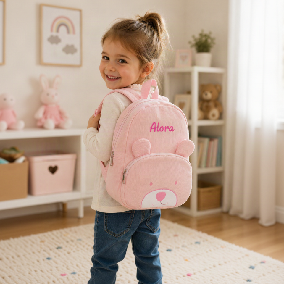 MyLittleBag – Personligt & gulligt – Personlig barnryggsäck med namn och djurmotiv