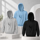 CuddleDad – Bekväm och praktisk – Hoodie för män med förvaringsficka