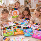 FingerArt – Kreativt & färgglatt – Fingerfärgsbok för barn