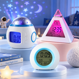 ColorTime – Färgglad och mångsidig – digital väckarklocka för barn med nattlampa
