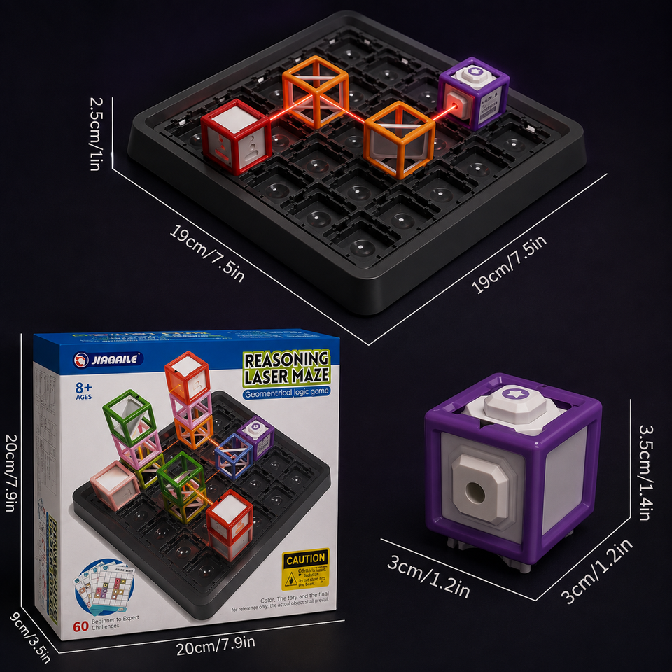 LaserLogic – Lärorikt & utmanande – Lasermaze-tankespel