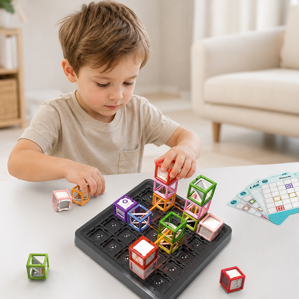 LaserLogic – Lärorikt & utmanande – Lasermaze-tankespel