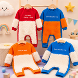 TinyCleaner – Mjuk & praktisk – Babyoverall för krypande och lek