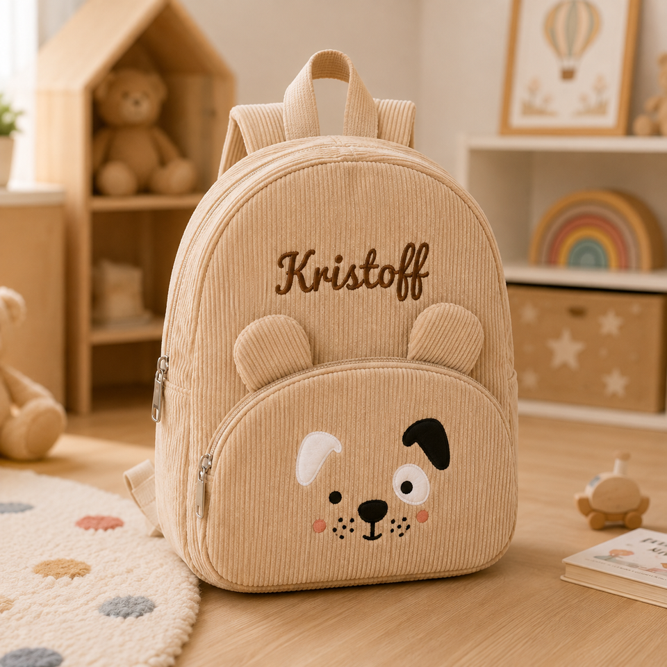 MyLittleBag – Personligt & gulligt – Personlig barnryggsäck med namn och djurmotiv