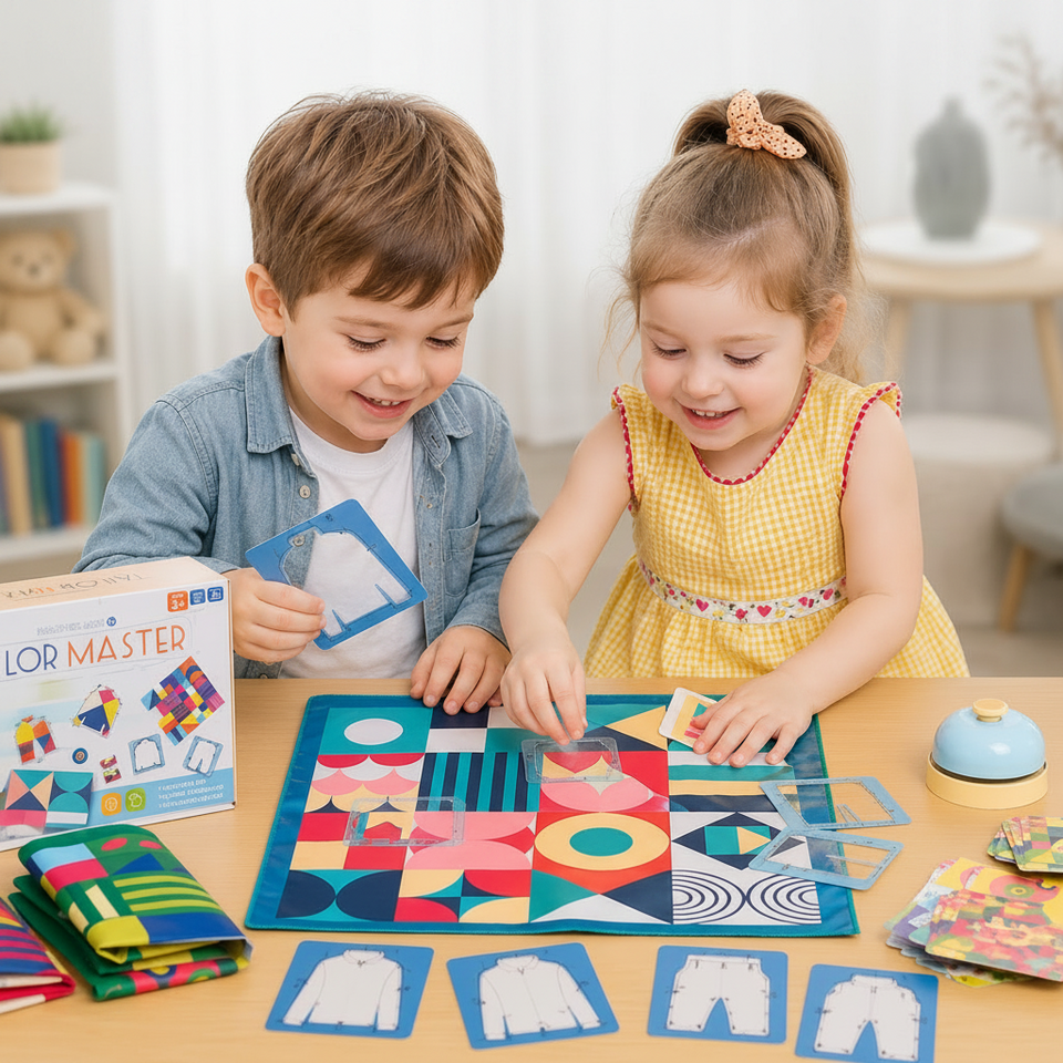 PatternMaster – Pedagogiskt & Strategiskt – Matchningsspel med färger och former