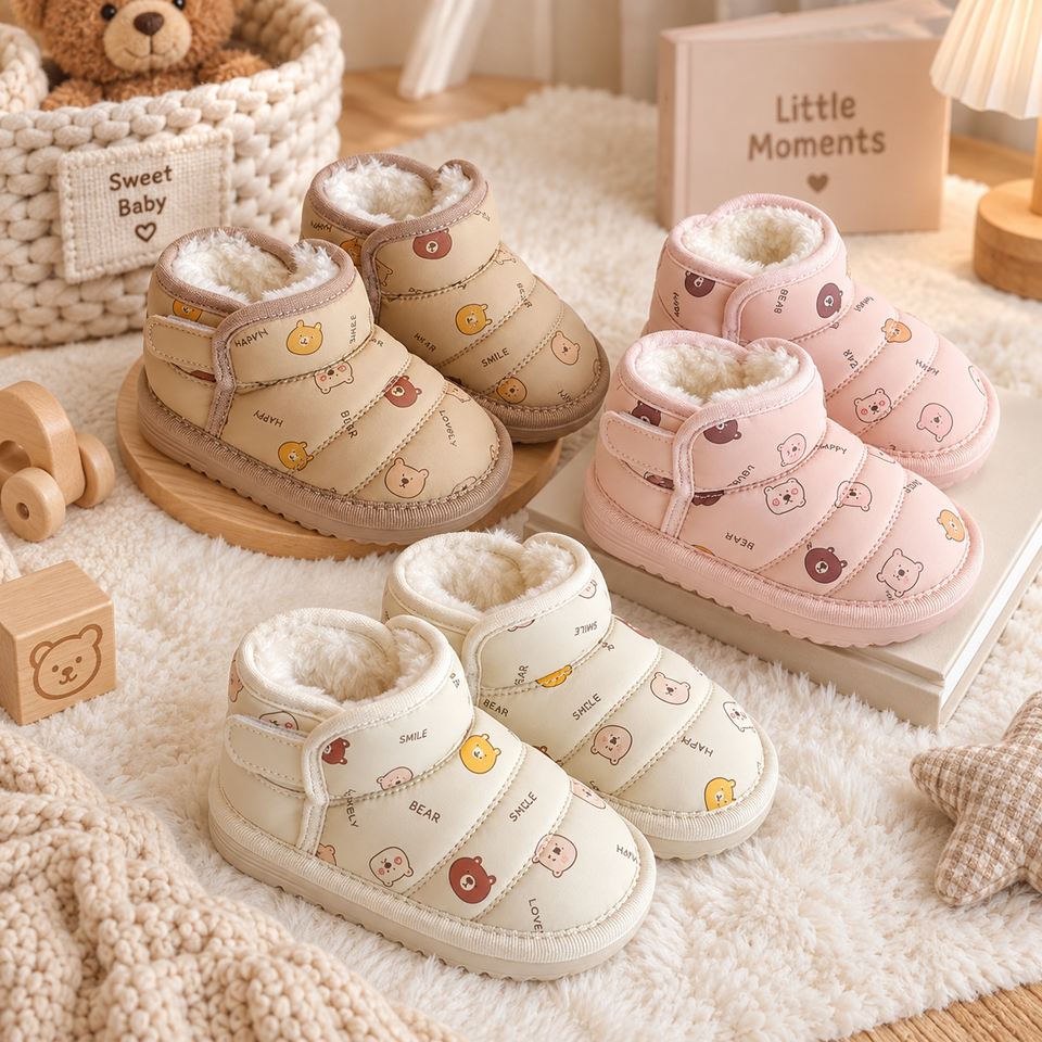 LittleSnow – Varma & söta – barnstövlar med mjukt foder