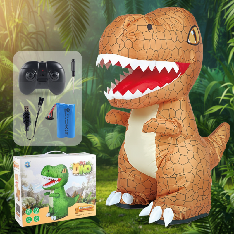 Inflatable Tyrannosaurus Rex – Aktivt & pedagogiskt – Uppblåsbar RC-dinosaurie