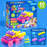 JellyBuild – Mjukt & kreativt – Flexibla Jelly-byggklossar