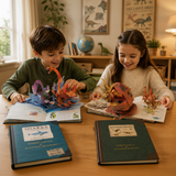 JurassicKids – Spännande & lärorikt – Pop-up-bok: 3D-encyklopedi om dinosaurier