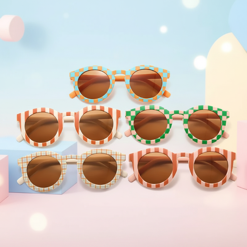 Kids Sunglasses Set – UV-skydd & lek – Solglasögon för barn