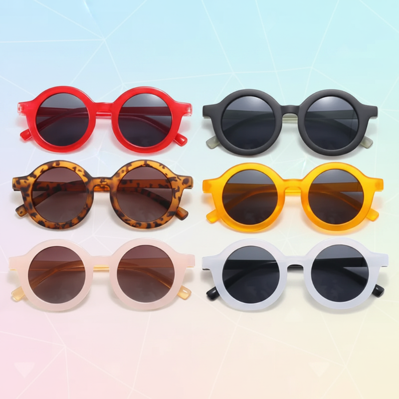 Kids Sunglasses Set – UV-skydd & lek – Solglasögon för barn