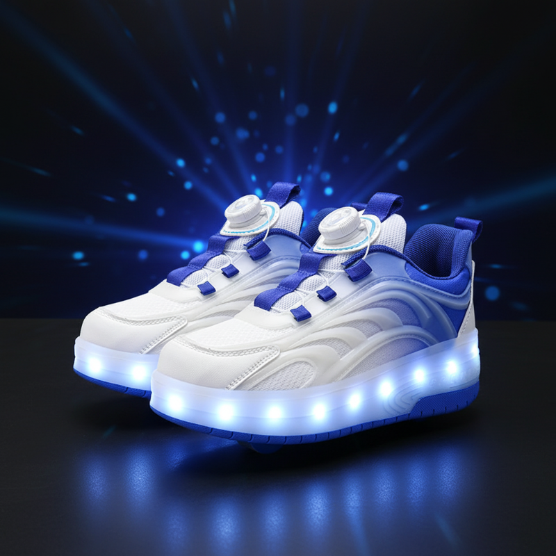 Light-Up Skate Shoes – LED & bekväma – självlysande sneakers