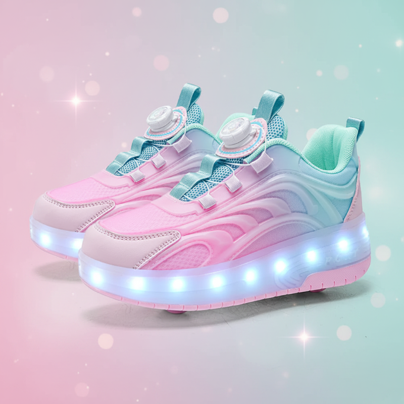 Light-Up Skate Shoes – LED & bekväma – självlysande sneakers