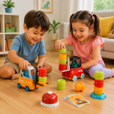 LittleBuilders – Interaktivt & säkert – Gaffeltruck-lekset