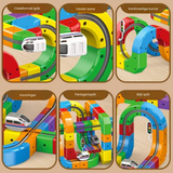 DIY Cube Track – Kreativt & Aktivt – Kreativ DIY-tågbana