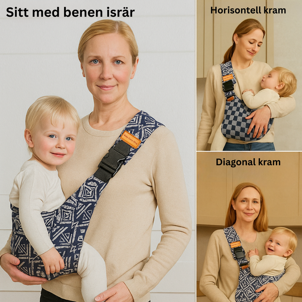 Baby Carry Sling™ - Justerbar bärsele - Höftbärsele
