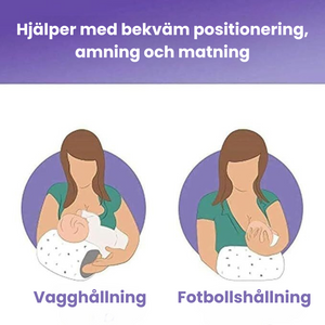 MamáEase – Ergonomiskt och mjukt – Amningskudde för spädbarn