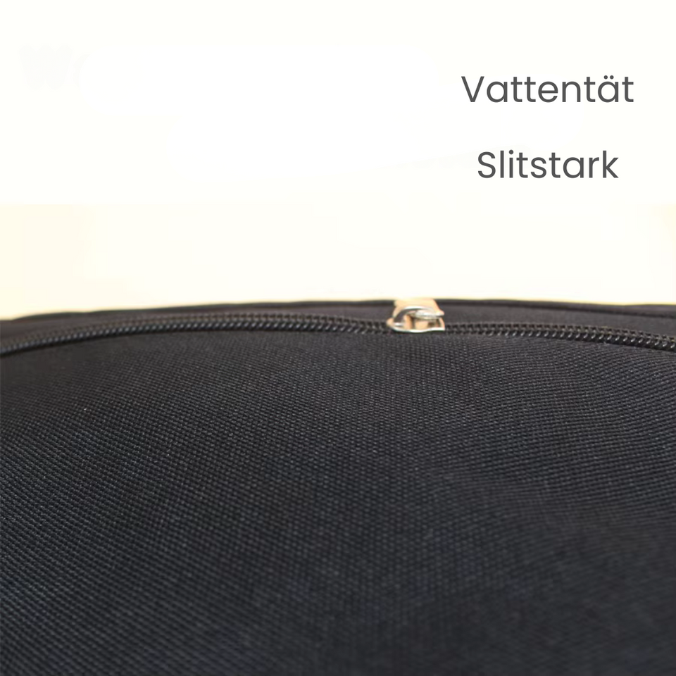 ToddlerOrganizer – Vattenavvisande och rymlig – barnvagnsorganiserare med flaskhållare
