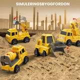 Magic Car City - Lastbilsfordon med ljus och musik