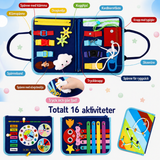7-in-1 Busy Board – Motorik & inlärning – Aktivitetstavla