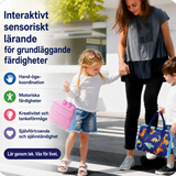 7-in-1 Busy Board – Motorik & inlärning – Aktivitetstavla