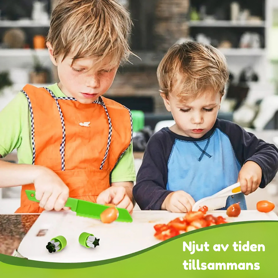 Junior Chef Set™ - Säker skärning - Kökslekset