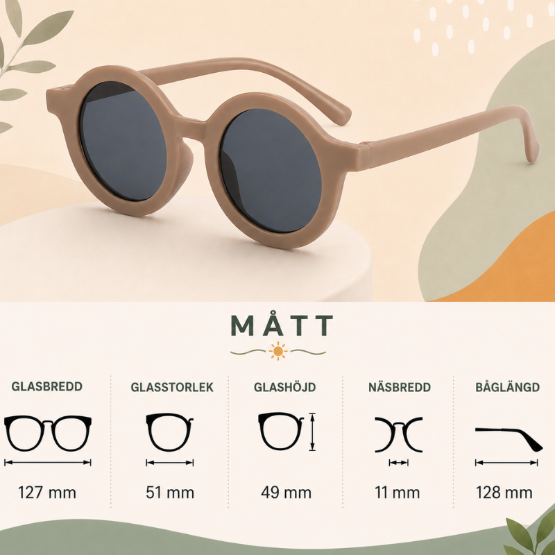 Kids Sunglasses Set – UV-skydd & lek – Solglasögon för barn