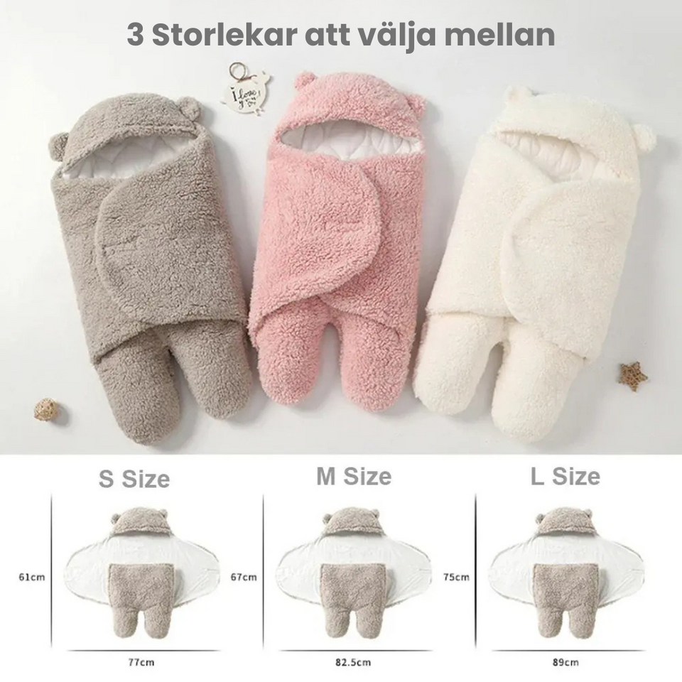 SnuggleBear™ - Inlindningsfilt för bebisar