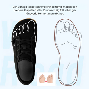 Barefoot – Andningsbar och lätt – Barfotasneakers i mesh